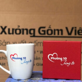 Ly sứ in Phường 10 trong tôi Bát Tràng quai nửa trái tim XG-LS42
