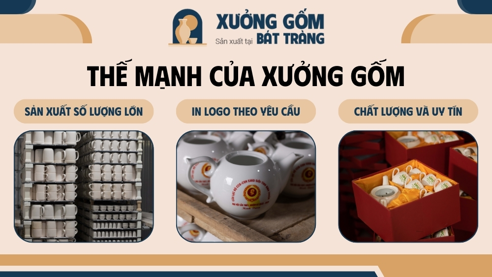 Các thế mạnh của Xưởng Gốm (xuonggom.vn)