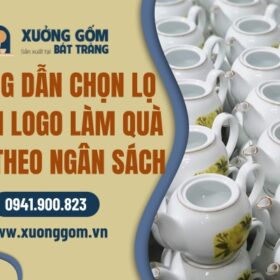 Hướng dẫn lựa chọn lọ hoa in logo theo ngân sách